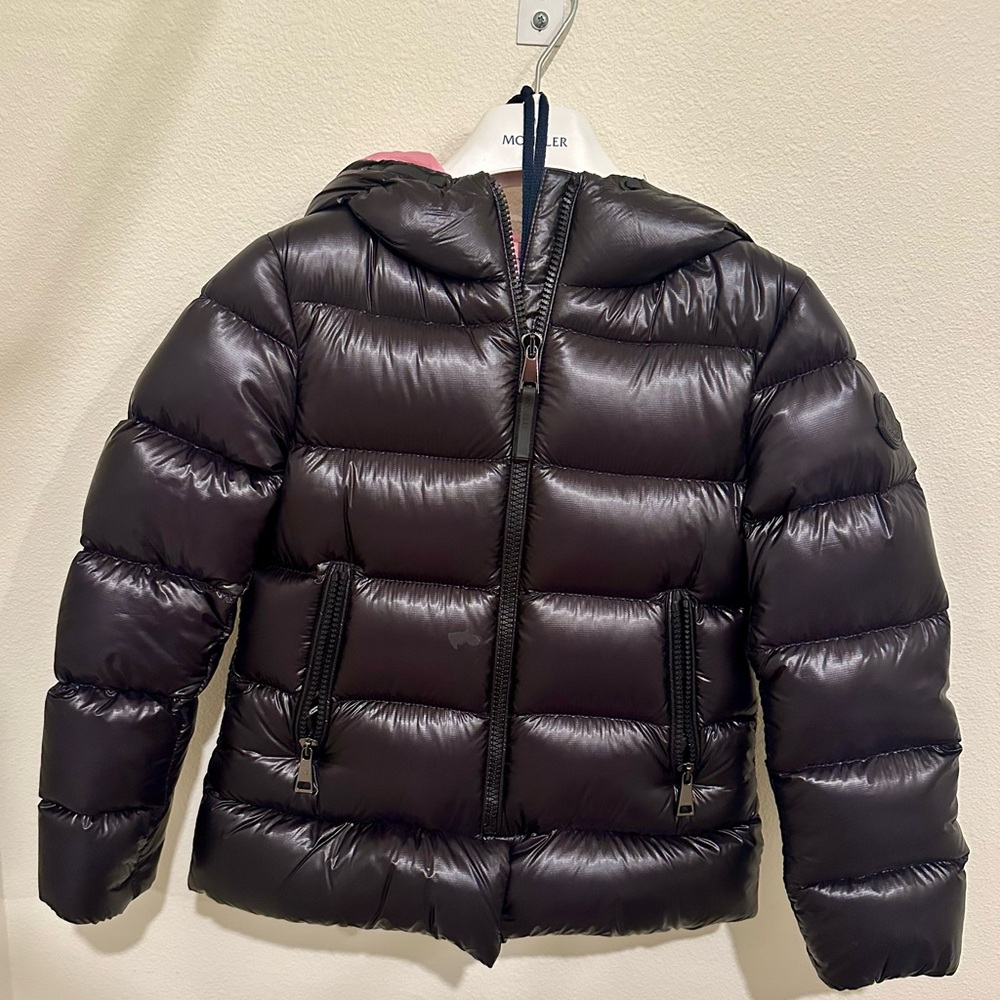 Moncler Kids Dark Puffer Little Girls